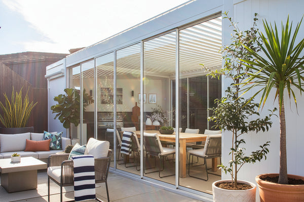 Glass Sliding Door For Tasman Freestanding Pergola