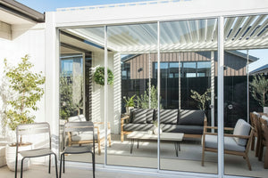 Glass Sliding Door For Tasman Freestanding Pergola