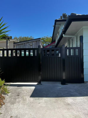 Custom Aluminium Pedestrian Gates NZ | Homelovers