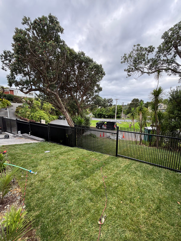 Galvanized Steel Blade Fencing NZ | Heavy-Duty Architectural Fences