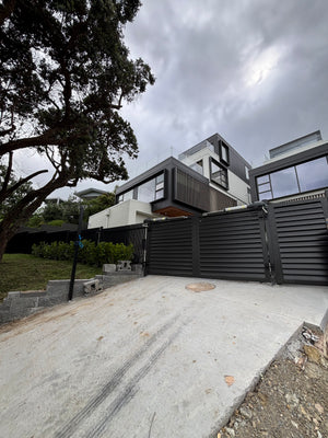 Custom Aluminium Swing Gates NZ | Single & Double Driveway Gates