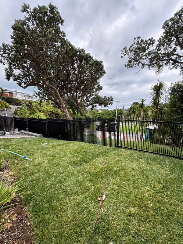 Galvanized Steel Blade Fencing NZ | Heavy-Duty Architectural Fences