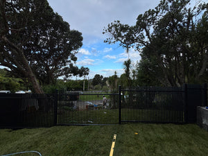Galvanized Steel Blade Fencing NZ | Heavy-Duty Architectural Fences