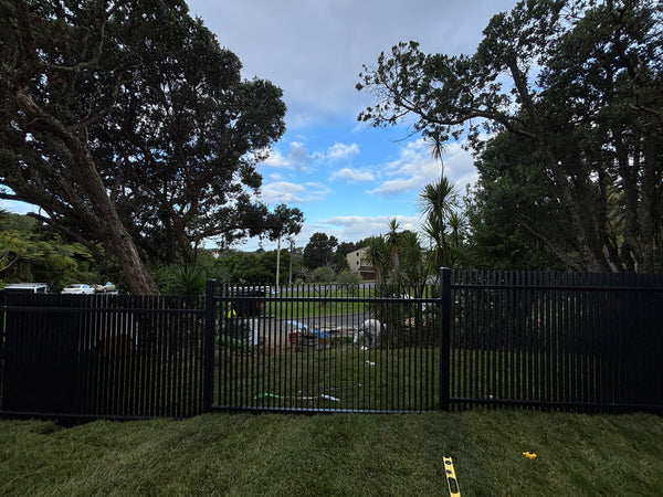 Galvanized Steel Blade Fencing NZ | Heavy-Duty Architectural Fences