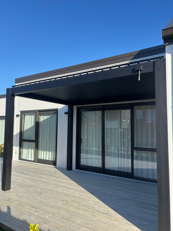 Custom Motorised Louvre Pergolas NZ | Premium Outdoor Living by Homelovers