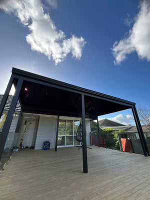 Custom Gable Roof Aluminium Pergolas NZ | Homelovers