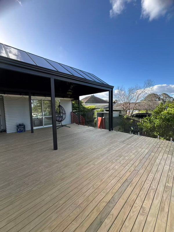 Custom Gable Roof Aluminium Pergolas NZ | Homelovers
