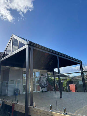 Custom Gable Roof Aluminium Pergolas NZ | Homelovers