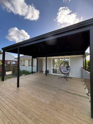 Custom Gable Roof Aluminium Pergolas NZ | Homelovers