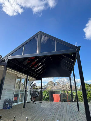 Custom Gable Roof Aluminium Pergolas NZ | Homelovers