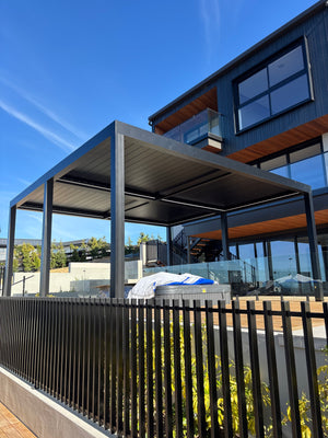 Custom Motorised Louvre Pergolas NZ | Premium Outdoor Living by Homelovers