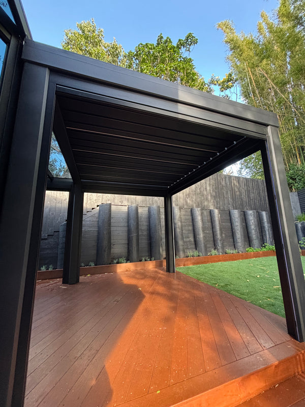 Custom Motorised Louvre Pergolas NZ | Premium Outdoor Living by Homelovers
