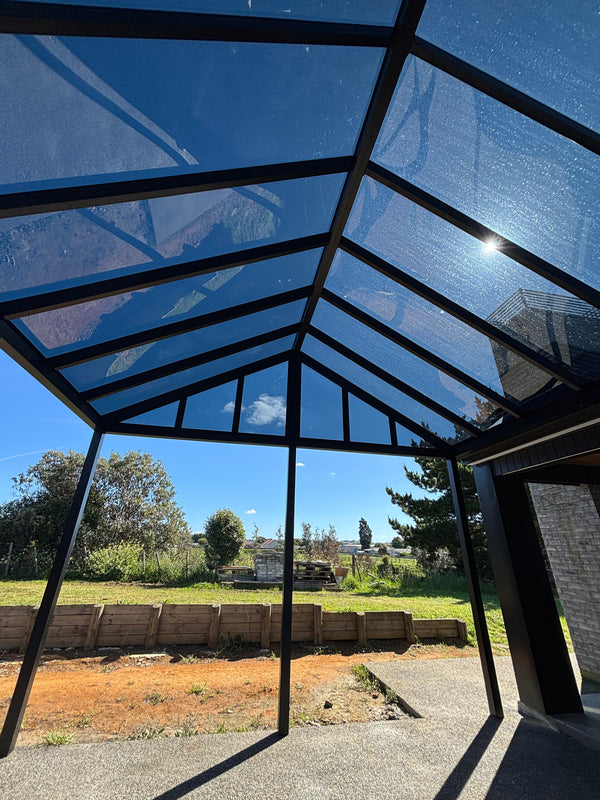 Custom Gable Roof Aluminium Pergolas NZ | Homelovers