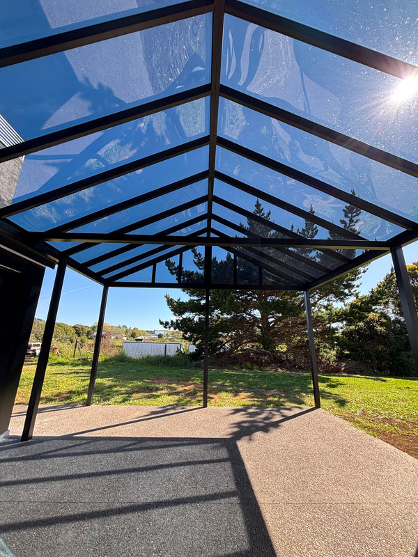 Custom Gable Roof Aluminium Pergolas NZ | Homelovers