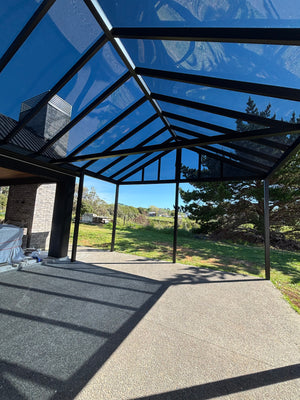 Custom Gable Roof Aluminium Pergolas NZ | Homelovers