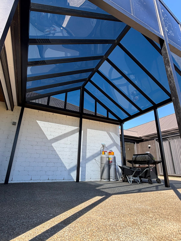 Custom Gable Roof Aluminium Pergolas NZ | Homelovers
