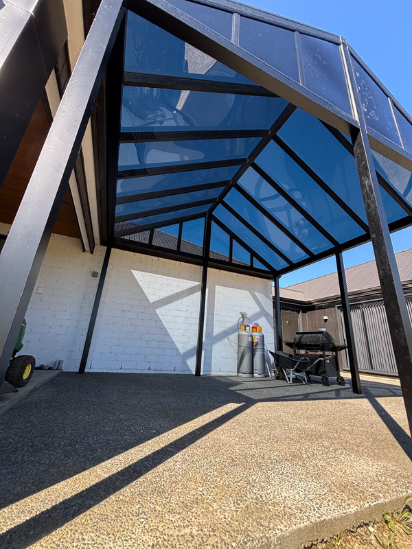 Custom Gable Roof Aluminium Pergolas NZ | Homelovers