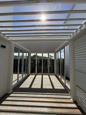 Custom Motorised Louvre Pergolas NZ | Premium Outdoor Living by Homelovers