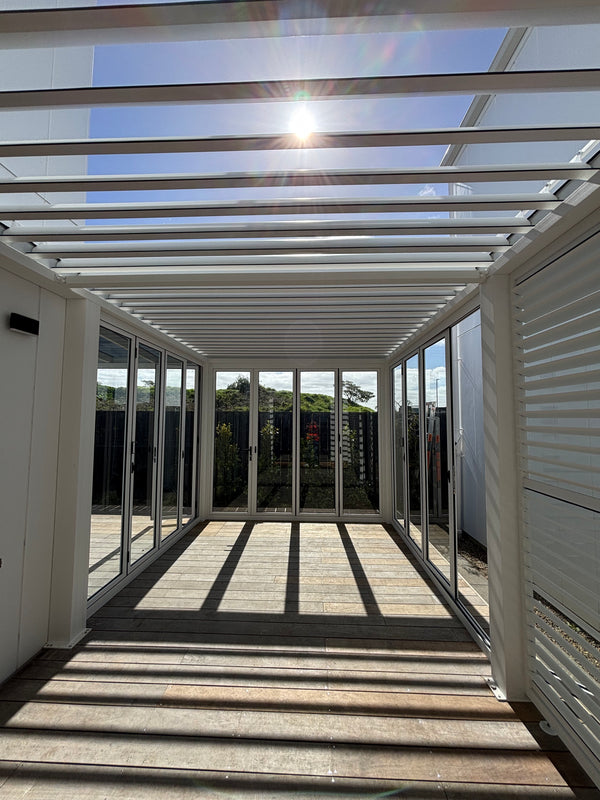 Custom Motorised Louvre Pergolas NZ | Premium Outdoor Living by Homelovers