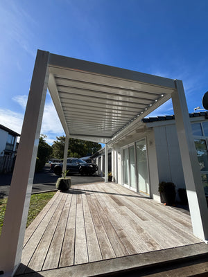 Custom Motorised Louvre Pergolas NZ | Premium Outdoor Living by Homelovers