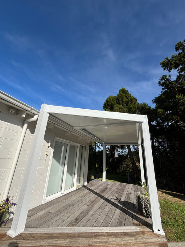 Custom Motorised Louvre Pergolas NZ | Premium Outdoor Living by Homelovers