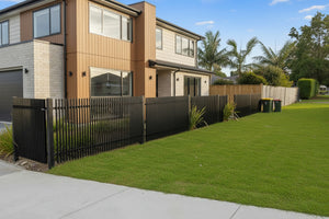 Galvanized Steel Blade Fencing NZ | Heavy-Duty Architectural Fences