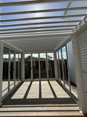 Glass Sliding Door For Tasman Freestanding Pergola