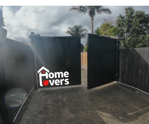 Custom Aluminium Swing Gates NZ | Single & Double Driveway Gates