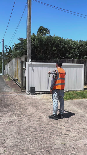 Custom Aluminium Automated Sliding Gates NZ | Homelovers