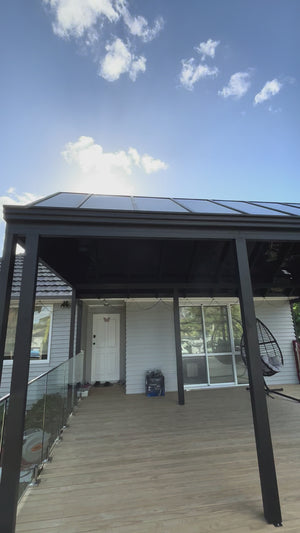 Custom Gable Roof Aluminium Pergolas NZ | Homelovers