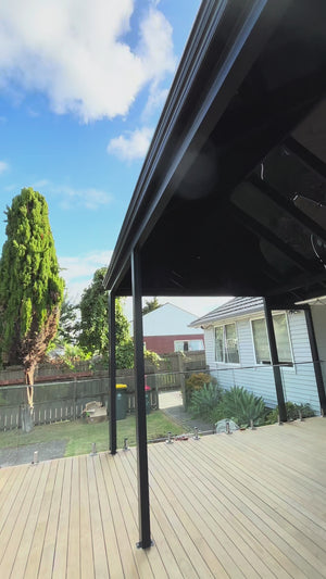 Custom Gable Roof Aluminium Pergolas NZ | Homelovers