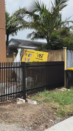 Galvanized Steel Blade Fencing NZ | Heavy-Duty Architectural Fences