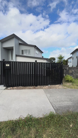 Custom Aluminium Automated Sliding Gates NZ | Homelovers