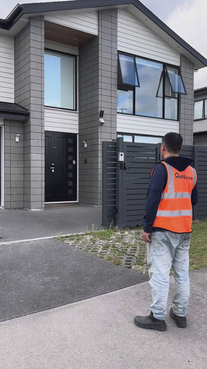 Custom Aluminium Automated Sliding Gates NZ | Homelovers