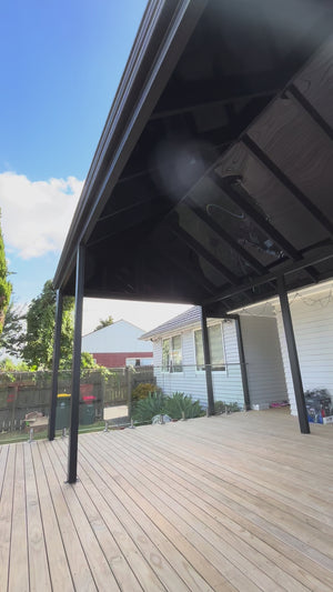 Custom Gable Roof Aluminium Pergolas NZ | Homelovers