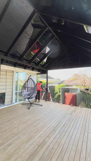 Custom Gable Roof Aluminium Pergolas NZ | Homelovers